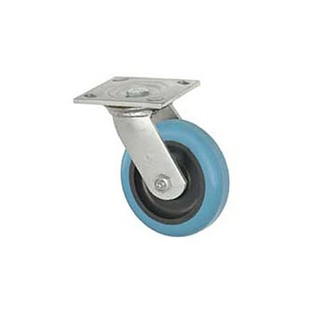 Casters, Wheels & Industrial Handling 4 Molded Plastic Wheel, Heavy Duty Swivel Plate Caster, 420 Lb. Capacity CW3-415S-PORB
